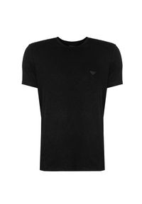 Emporio Armani T-shirt C-neck | 1108533 F584 | Mężczyzna | Czarny. Okazja: na co dzień. Kolor: czarny. Materiał: wiskoza, poliester, elastan. Styl: casual, klasyczny, elegancki #3