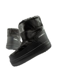 O'Neill - Buty śniegowce damskie O'neill Lisa. Kolor: czarny. Materiał: tkanina, materiał, skóra ekologiczna. Szerokość cholewki: normalna. Sezon: zima #1