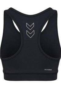 Biustonosz damski Hummel Te Fundamental. Kolor: czarny, wielokolorowy, biały. Styl: sportowy. Sport: piłka nożna #2