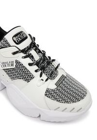 Versace Jeans Couture Sneakersy 80YA3SU4 ZSD89 Biały. Kolor: biały. Materiał: mesh #3