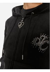Juicy Couture Bluza Amir Scatter Diamante JCBAS224801 Czarny Slim Fit. Kolor: czarny. Materiał: syntetyk #2