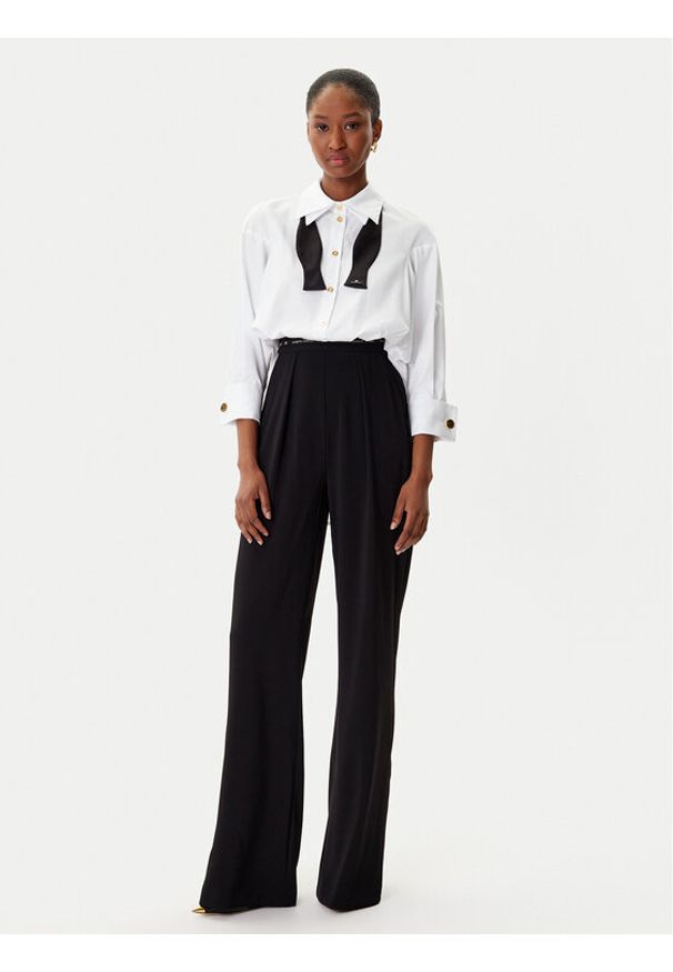 Elisabetta Franchi Kombinezon TU-056-56E2-V780 Biały Regular Fit. Kolor: biały. Materiał: bawełna