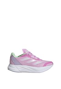 Adidas - Buty Duramo Speed. Kolor: wielokolorowy, szary, różowy, biały. Materiał: materiał #1