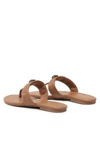 Kurt Geiger Japonki Kensington T-Bar Sandal 8651448109 Brązowy. Kolor: brązowy. Materiał: skóra #5