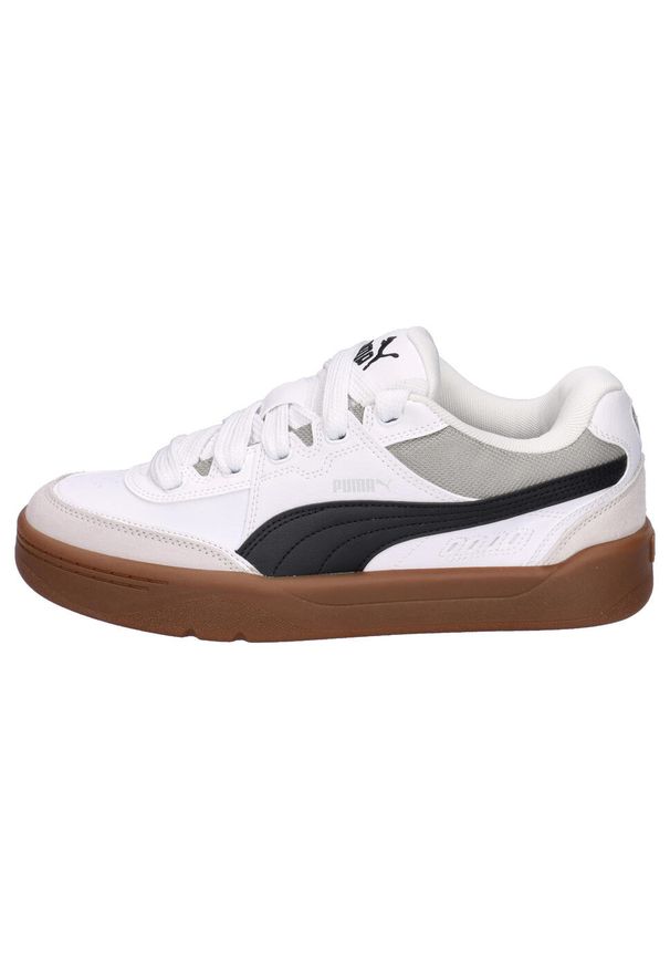 Buty do chodzenia męskie Puma Park Lifestyle Sk8. Kolor: szary, biały, wielokolorowy. Materiał: materiał, syntetyk. Szerokość cholewki: normalna. Sport: turystyka piesza