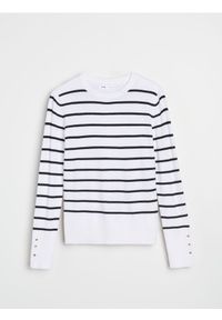 Sinsay - Sweter z ozdobnymi guzikami - wielobarwny