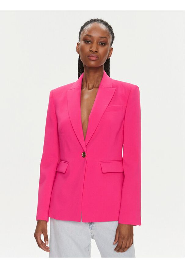Pinko Marynarka Humahuaca 100180 A14I Różowy Regular Fit. Kolor: różowy. Materiał: syntetyk
