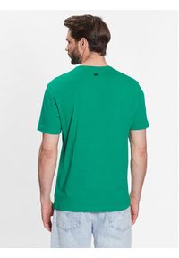 United Colors of Benetton - United Colors Of Benetton T-Shirt 3096U105L Zielony Regular Fit. Kolor: zielony. Materiał: bawełna #4