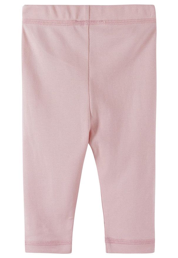Reima legginsy niemowlęce kolor różowy gładkie. Okazja: na co dzień. Kolor: różowy. Materiał: dzianina. Wzór: gładki. Styl: casual