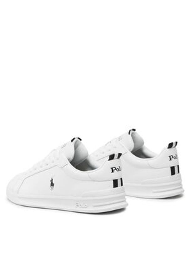 Polo Ralph Lauren Sneakersy 809860883006 Biały. Kolor: biały. Materiał: skóra