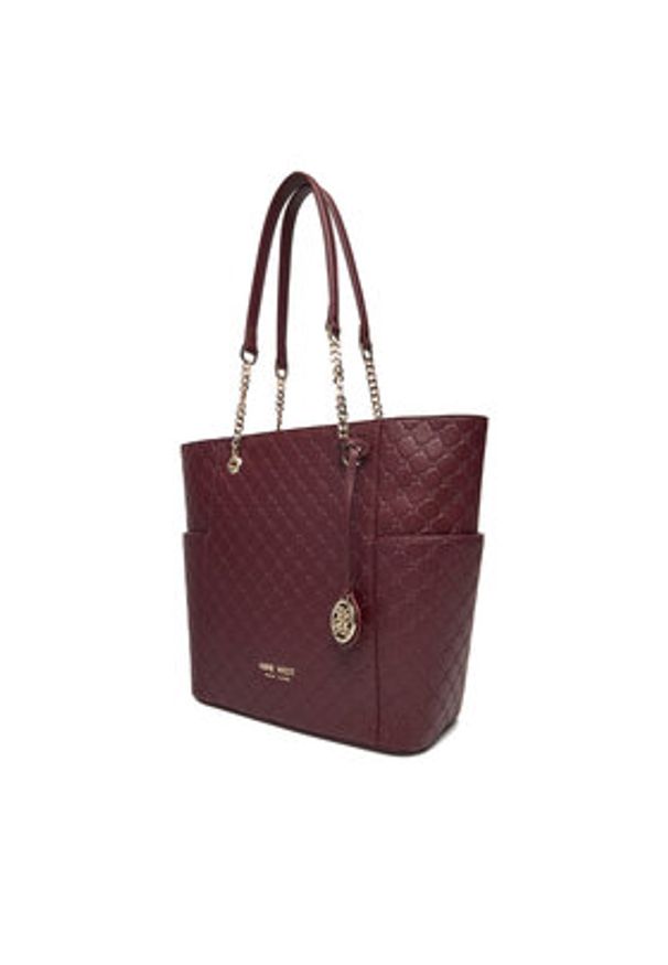 Nine West Torebka CEO-NEBRASKA-LDA8208A Bordowy. Kolor: czerwony