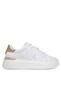 TOMMY HILFIGER - Sneakersy Tommy Hilfiger. Kolor: biały. Obcas: na platformie