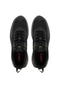 Hugo - HUGO Sneakersy Leon 50536960 Czarny. Kolor: czarny. Materiał: materiał #2