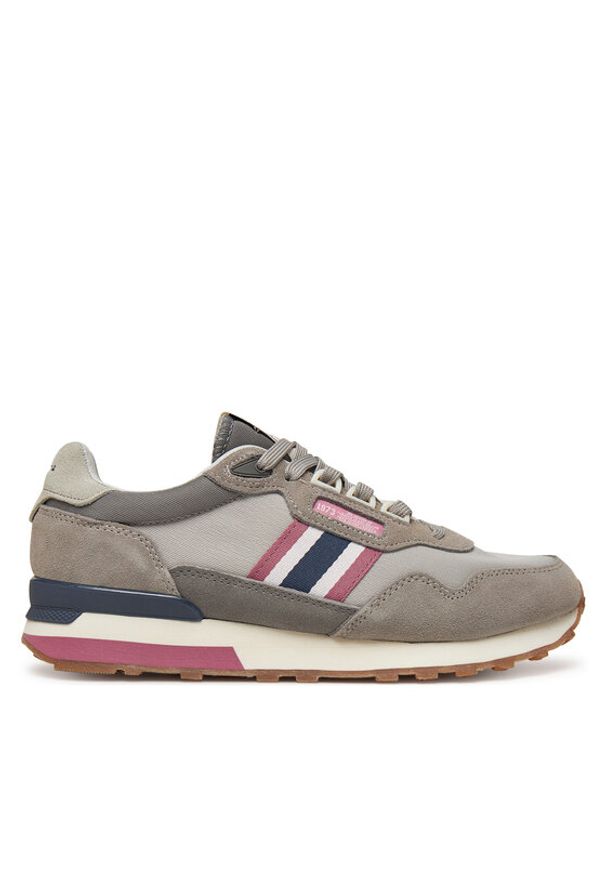Pepe Jeans Sneakersy Kingston Heritage W PLS40033 Różowy. Kolor: różowy. Materiał: skóra, zamsz