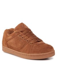 Sneakersy Es Accel Og 5101000139212 Brown/Gum. Kolor: brązowy. Materiał: zamsz, skóra #1