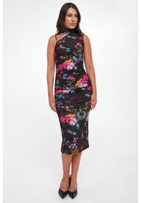 Versace Jeans Couture - Sukienka midi bodycon VERSACE JEANS COUTURE. Typ sukienki: bodycon. Długość: midi #5
