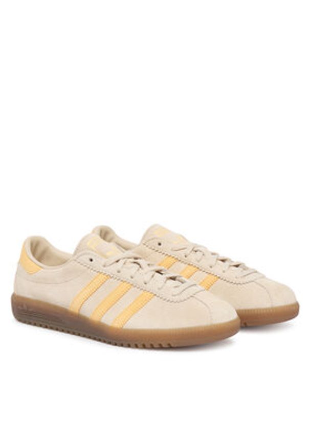 Adidas - adidas Sneakersy Brmd IH4181 Beżowy. Kolor: beżowy. Materiał: skóra, zamsz