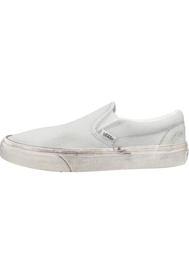 Vans - Buty VANS CLASSIC SLIP-ON DELICA Szary. Zapięcie: bez zapięcia. Kolor: szary. Materiał: tkanina, skóra. Model: Vans Classic