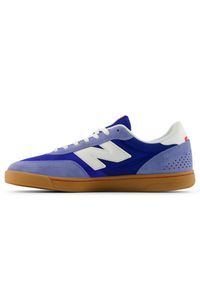 Buty męskie New Balance Numeric UN440RTB – niebieskie. Kolor: niebieski. Materiał: materiał, syntetyk, dresówka, guma, skóra. Szerokość cholewki: normalna. Sport: skateboard #5