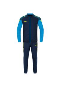 Dres Jako Performance. Kolor: niebieski. Materiał: dresówka. Sport: piłka nożna #1