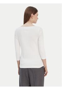 TOMMY HILFIGER - Tommy Hilfiger Bluzka New Cody WW0WW40589 Écru Slim Fit. Materiał: bawełna #4