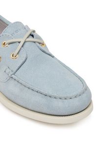 TOMMY HILFIGER - Tommy Hilfiger Mokasyny FW0FW09338 Błękitny. Kolor: niebieski. Materiał: skóra, zamsz #2