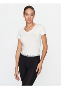 Emporio Armani Underwear T-Shirt 163321 3F223 09210 Écru Slim Fit. Materiał: bawełna