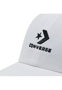 Converse Czapka z daszkiem 10022131-A02 Biały. Kolor: biały. Materiał: materiał