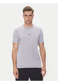 BOSS T-Shirt Tokks 50502173 Fioletowy Regular Fit. Kolor: fioletowy. Materiał: bawełna