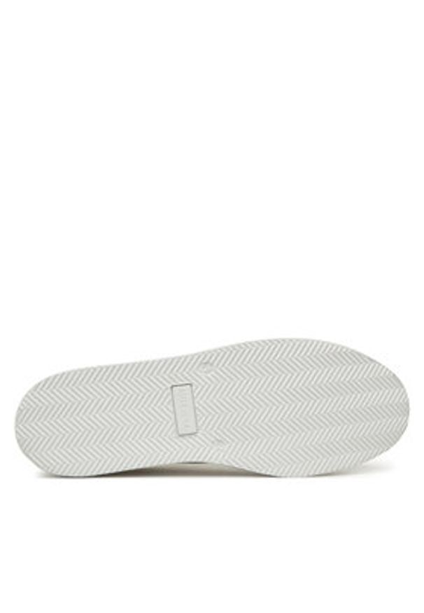 TOMMY HILFIGER - Tommy Hilfiger Sneakersy Premium Cupsole Leather FM0FM05412 Biały. Kolor: biały. Materiał: skóra