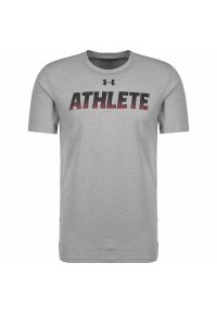 Koszulka sportowa męska Under Armour Athlete 1305661. Kolor: szary #1