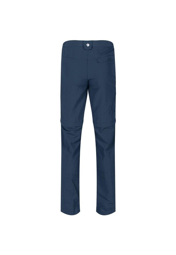 Regatta - Spodnie Męskie Z Zamkami Błyskawicznymi Leesville II (Blask księżyca denim). Kolor: niebieski. Materiał: denim