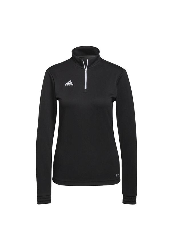 Bluza piłkarska damska Adidas Entrada 22 Training Top. Kolor: czarny. Sport: piłka nożna