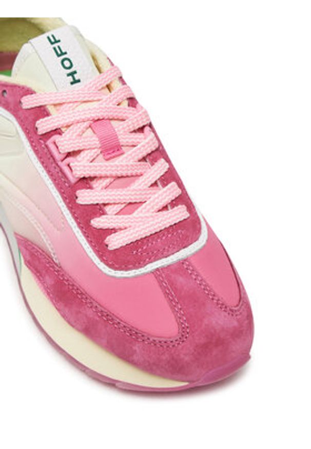 HOFF Sneakersy Flame 12503005 Różowy. Kolor: różowy. Materiał: skóra, zamsz