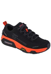 skechers - Buty sportowe Sneakersy męskie, Skechers Skech-Air Extreme V2- Brazin. Kolor: wielokolorowy, czarny. Sport: turystyka piesza