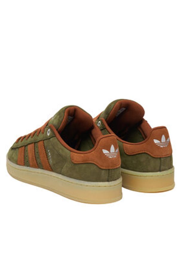 Adidas - adidas Sneakersy Campus 00S IH4098 Zielony. Kolor: zielony. Materiał: skóra, zamsz. Model: Adidas Campus