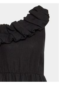 Undress Code Sukienka letnia Roma 556 Czarny Regular Fit. Kolor: czarny. Materiał: bawełna. Sezon: lato