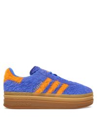 Adidas - adidas Sneakersy Gazelle Bold JS3906 Granatowy. Kolor: niebieski. Materiał: zamsz, skóra. Model: Adidas Gazelle #1