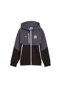 Puma - Dzieciowa bluzą z kapturem OM. Typ kołnierza: kaptur. Kolor: czarny. Sport: piłka nożna #1