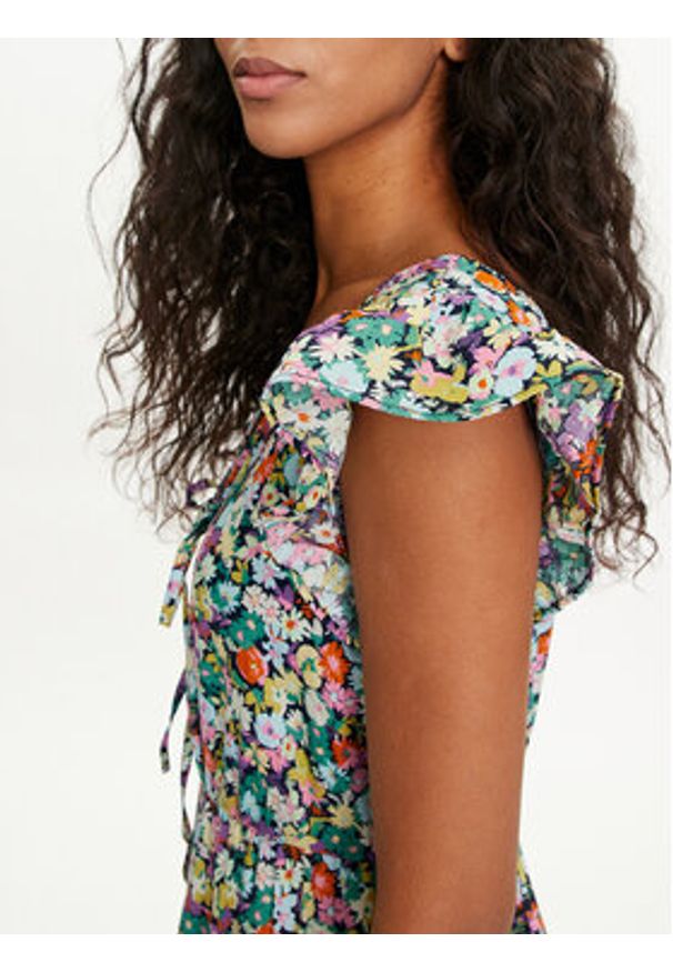 GAP - Gap Sukienka letnia 594549-00 Kolorowy Regular Fit. Materiał: bawełna. Wzór: kolorowy. Sezon: lato