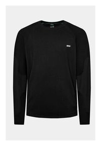 BOSS - Boss Sweter Perform-X_Cn 50498519 Czarny Regular Fit. Kolor: czarny. Materiał: bawełna