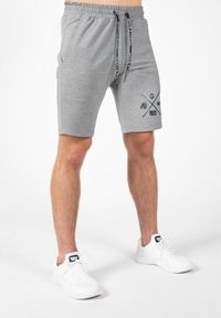 GORILLA WEAR - Cisco Szorty - Szary/Czarny. Kolor: wielokolorowy, czarny, szary. Sport: fitness