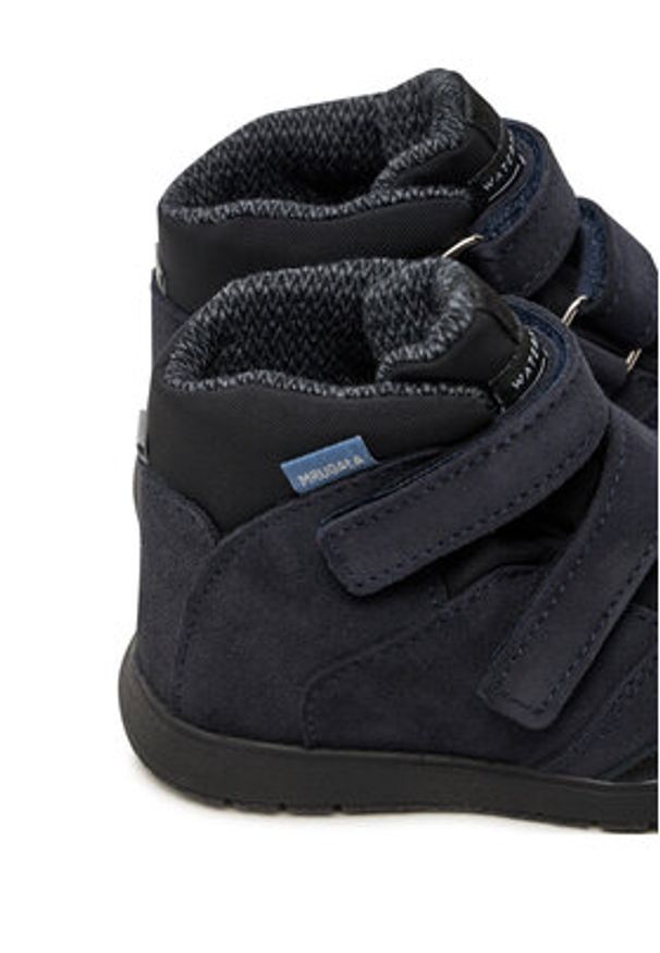 Mrugała Trzewiki Jogi 6158/4-70 Niebieski. Kolor: niebieski. Materiał: skóra, zamsz