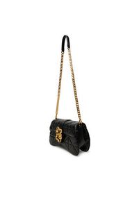 Just Cavalli Torebka 79RA4BA1 ZSD24 Czarny. Kolor: czarny. Materiał: skórzane