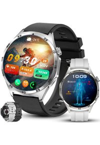 Rubicon - SMARTWATCH zegarek męski zestaw 2 paski. Rodzaj zegarka: smartwatch #1