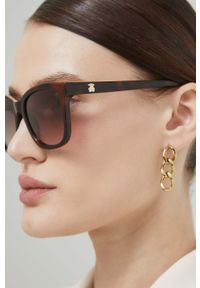 Tous okulary przeciwsłoneczne damskie kolor brązowy. Kolor: brązowy #2