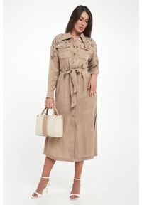 Liu Jo - Sukienka szmizjerka z ozdobnymi kamieniami LIU JO. Typ sukienki: szmizjerki #1