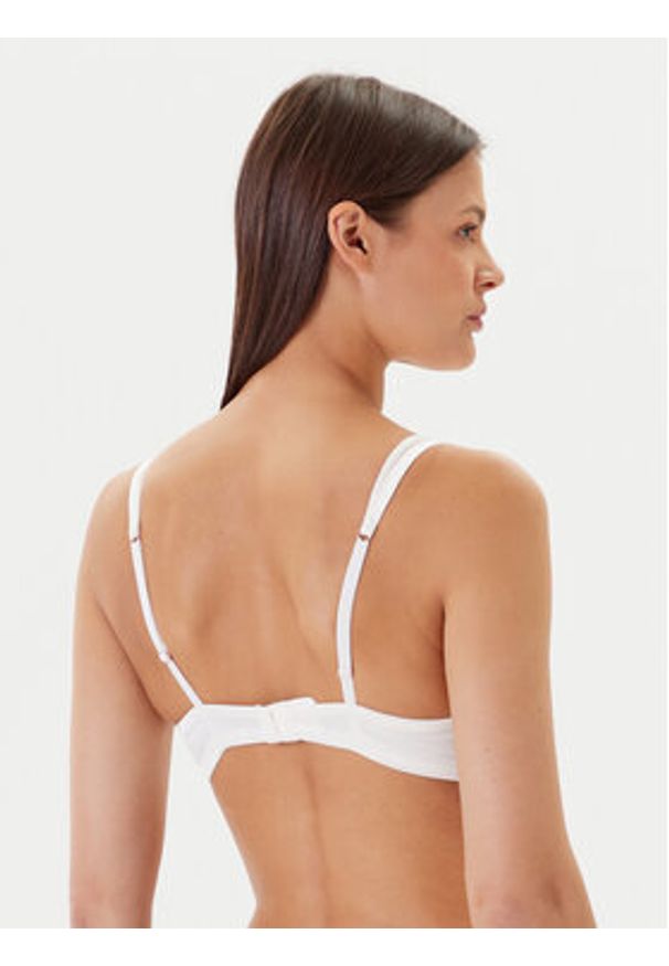 Hunkemöller Biustonosz z fiszbiną Tiah 302395 Biały. Kolor: biały. Materiał: syntetyk