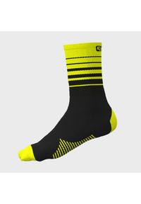 ALÉ CYCLING - Skarpety rowerowe Alé One. Kolor: żółty, wielokolorowy, czarny. Sport: kolarstwo #1