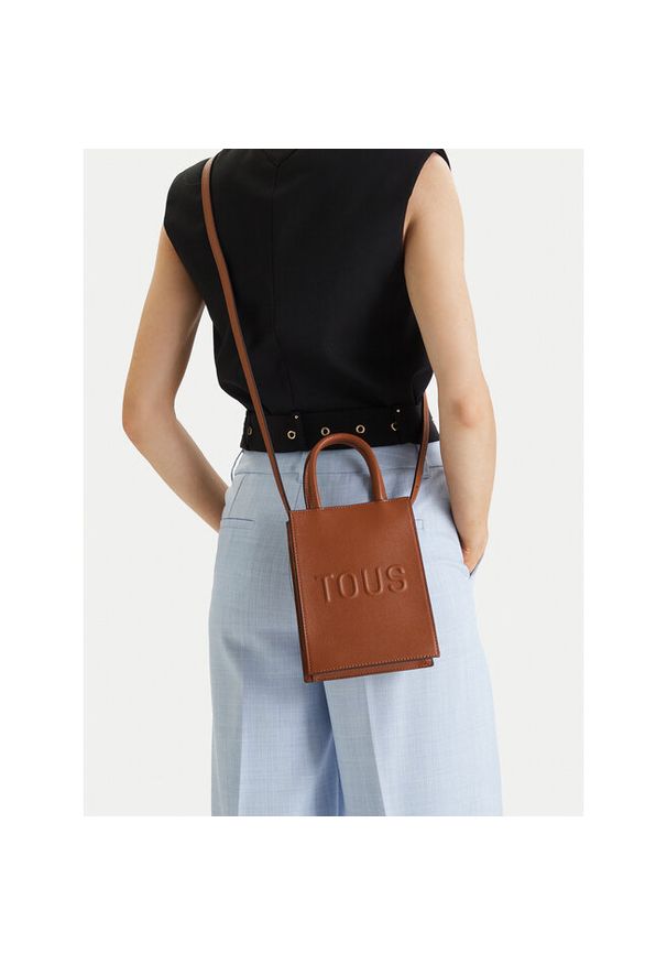 Tous - Torebka TOUS. Kolor: brązowy